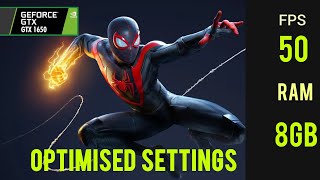 Spider-man miles morales - PC optimised settings - performance boost ( NVIDIA  &  AMD ) 