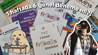 seri deneme haftası başlıyooo + baya bi deneme önerisi, frekans | yks26 