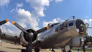 B-17 Bomber Madras Maiden Flying Fortress