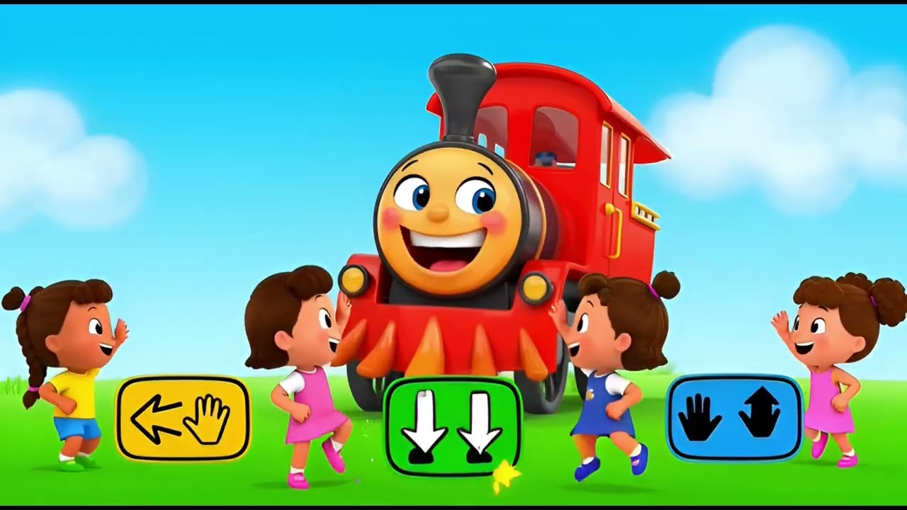 happy train kids rhymes
