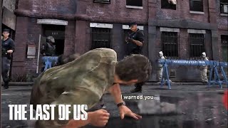 The Last of Us - Hidden Death Scene (Soldiers Search Abandoned Building)
