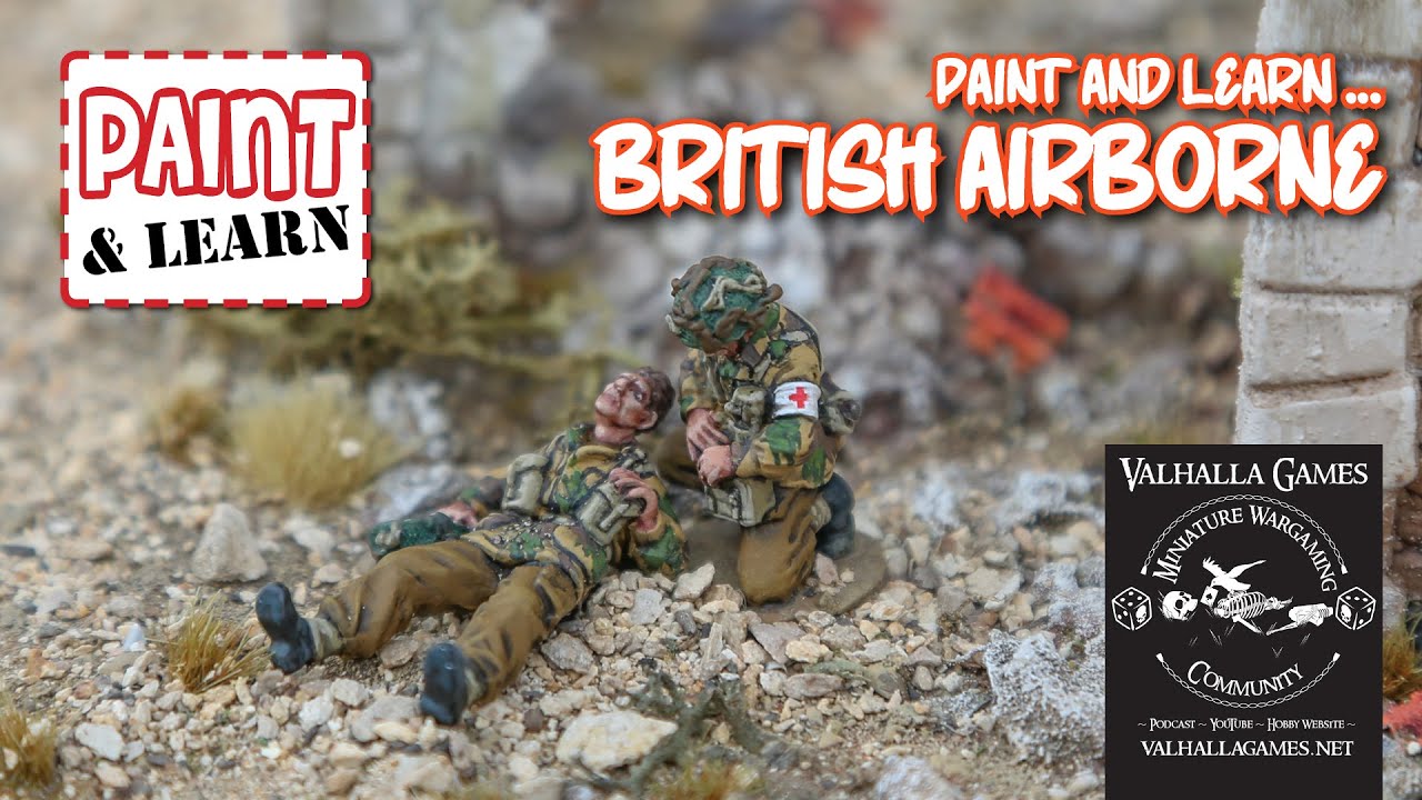 WWII British Airborne Paint and Learn Offensive Miniatures 28mm YouTube