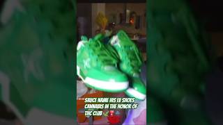 Sauce unboxes one pair of Louis Vuitton shoes #Twitch #twitchstreamer #clips F: “SPLATT_WALKA102 “