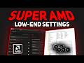 Best AMD Adrenalin Settings for Low-End PCs (Fix Stutter &amp; Lag)