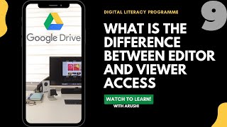 Learn the difference between editor and viewer access