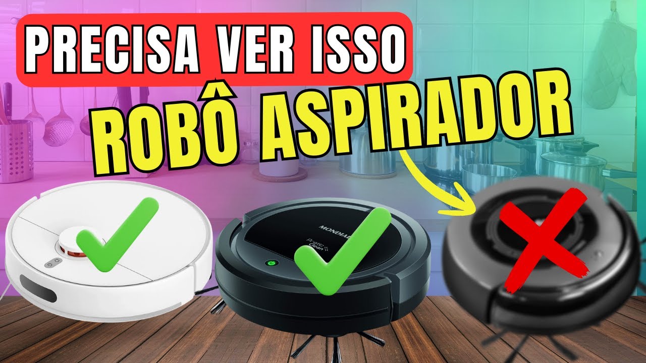Top 5 melhores robos aspiradores 2026 🔴🔴 Qual melhor robô aspirador custo benefício para comprar ?