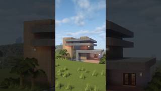 🏡 Casa moderna FACIL para survival #minecraft #shorts #modernhome