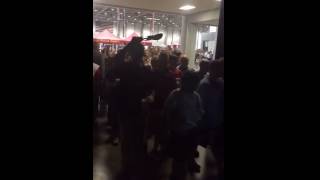 Timelapse from crowd entering Kansas concert, July 2, 2016
