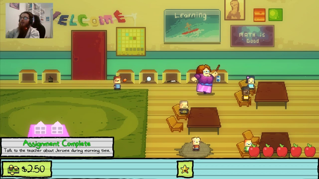 Kindergarten wiz face cam #4 Ze voices in my head!