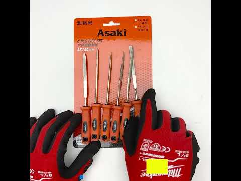 Video Bộ dũa kim cương mài kim loại 3x140mm Asaki AK-3901 bộ... - youtube