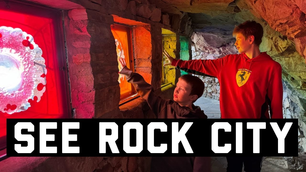TOUR ROCK CITY! A Fairytale outside Chattanooga, TN on Lookout Mountain