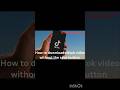How to download tiktok videos without the save button