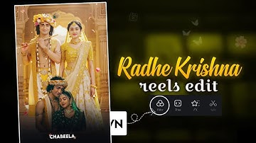 Radha Krishna status video editing in vn app || Radha Krishna status video editing || Radha Krishna