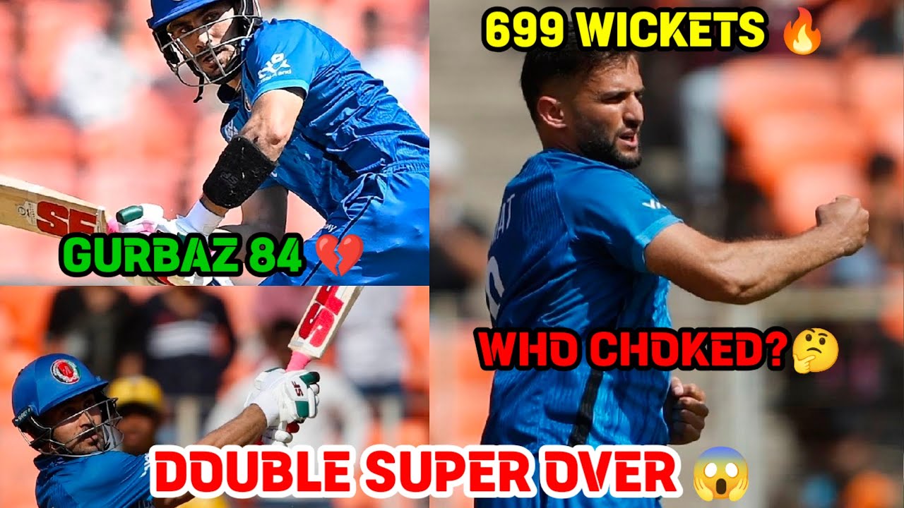 Double Super Over Thriller 😱 SA vs AFG | Gurbaz 84 🔥 Rashid 699 Wickets | Dil Toot Gaya Afghanistan!