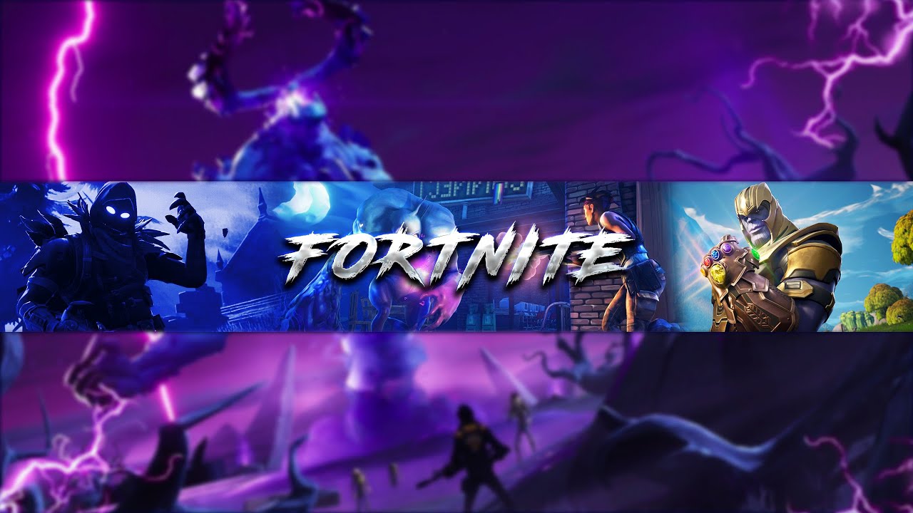 How To Make A Gaming Fortnite Banner Design In Photoshop Youtube