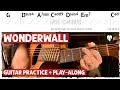 &quot;Wonderwall&quot; Express Guitar Cover + Guitar Practice Play-Along | Oasis