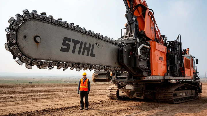 Extreme Dangerous Fastest Big Chainsaw Cutting Tree Machines | Monster Stump Removal Excavator