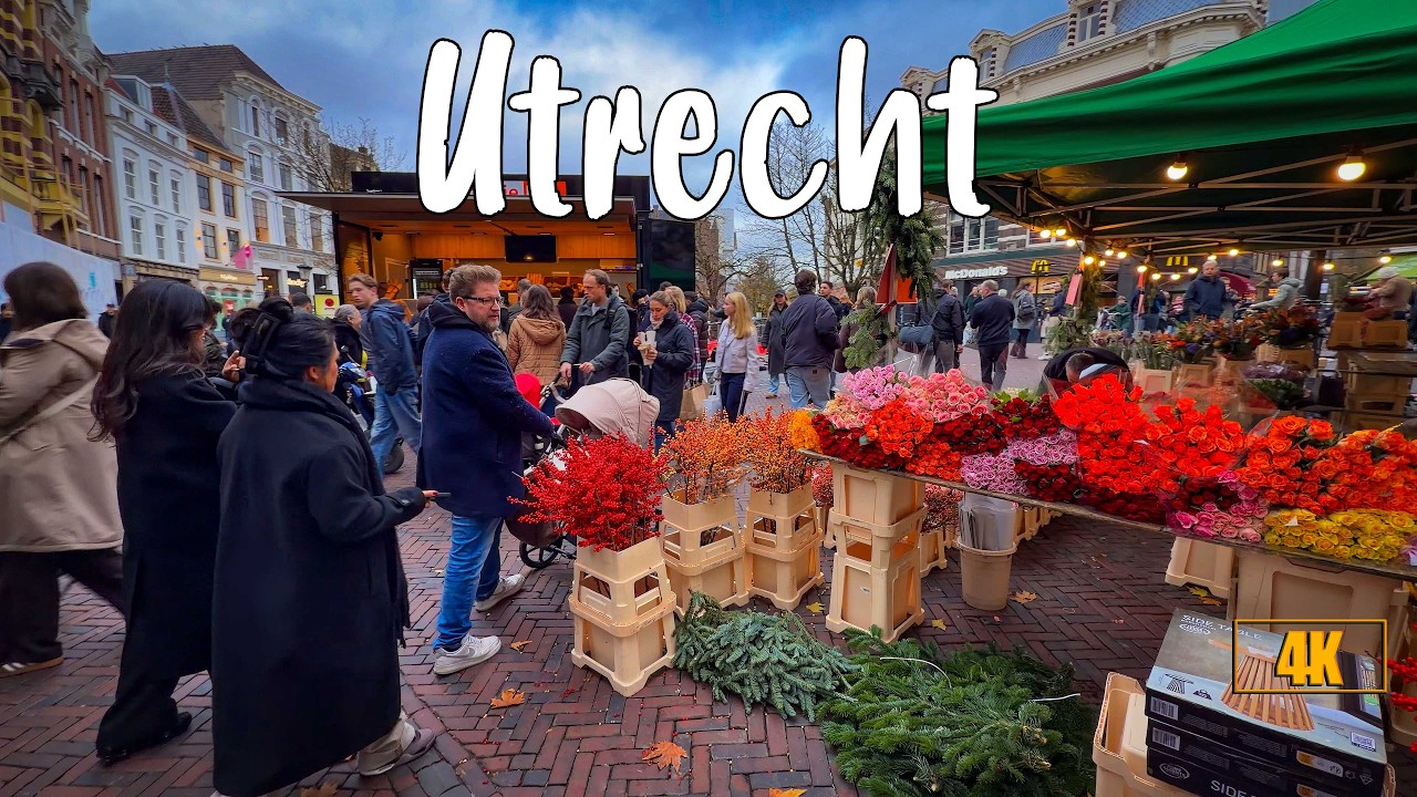 🇳🇱 Exploring & Strolling through Utrecht Netherlands, 29 November 2025