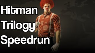 Hitman Trilogy Speedrun in 45:37 (Former World Record)