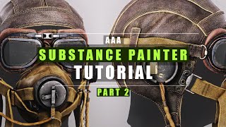 Substance Painter Pilot helmet Tutorial - Part 2