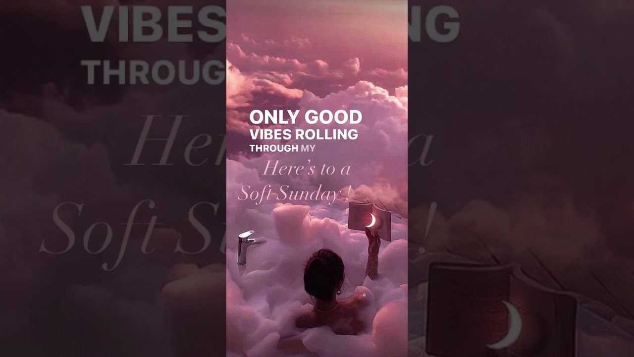 When every day is a Soft Sunday Vibe