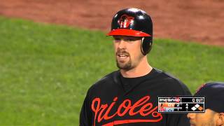 2012/09/21 Wieters' two-run single