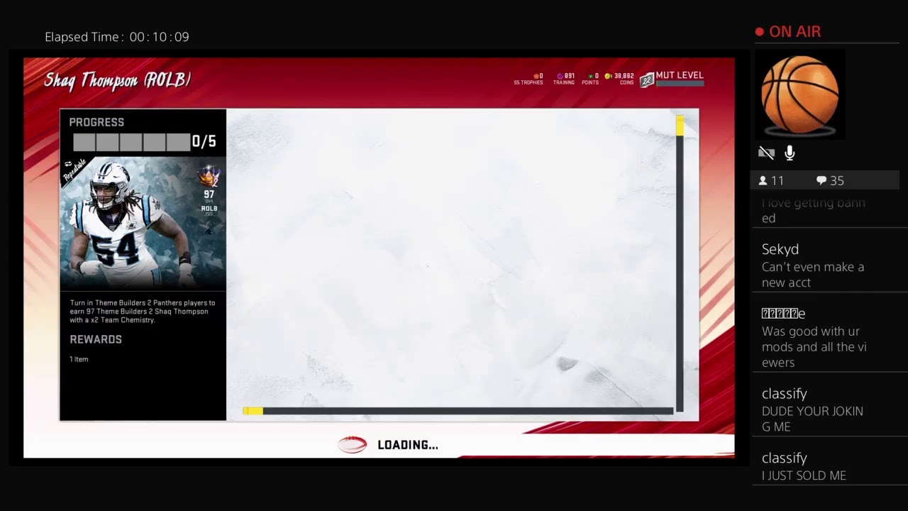 MUT 20 THEME BUILDERS REROLLS !!!