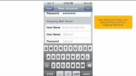 How to setup a POP email account on your iPhone | FastDot Cloud Hosting