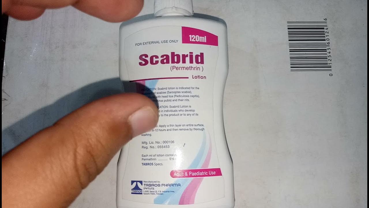 Scabrid lotion Tabros Pharma How to use and When to use this lotion