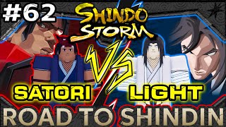 Road To Shindin Ep.62 Satori Akuma Vs Light Jokei Shindo Storm Compeive Shindo Life