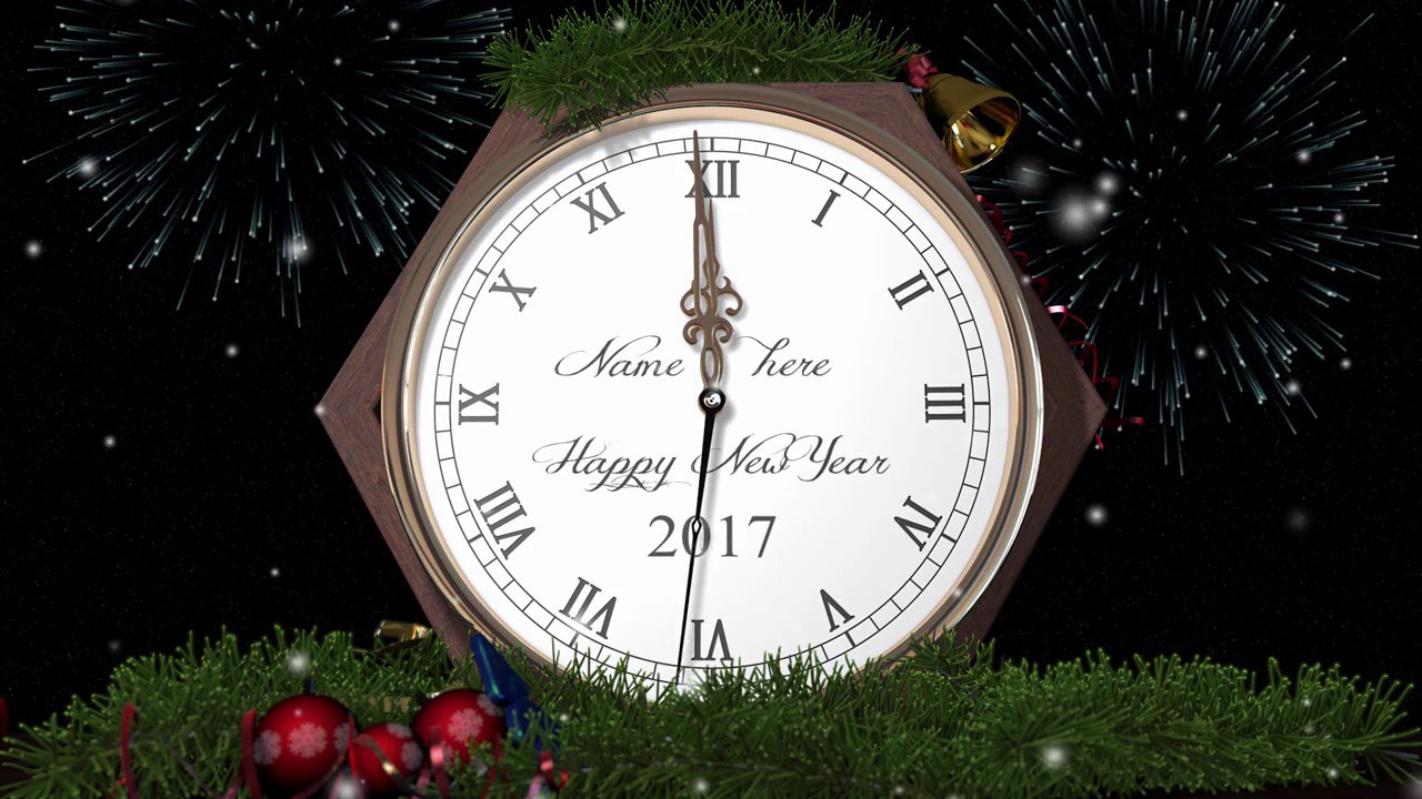 New Year Countdown Clock 2017