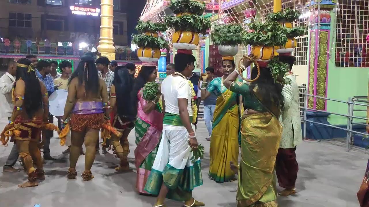 DCS-2 winner janulyri performance in chittaramma Temple.
