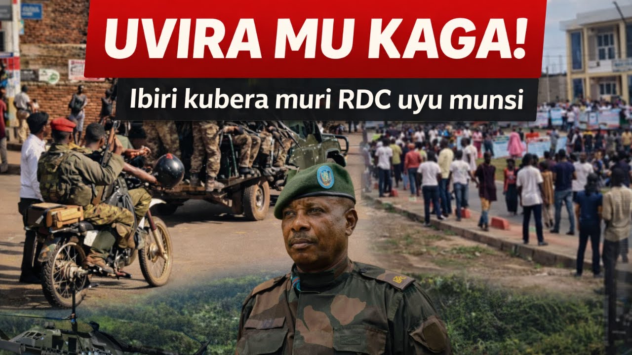 AMAKURU YA MUGITONDO KUWA 18.1.2026:M23 YEREKEJE HE MURI UVIRA BITE?NINDE URIMO