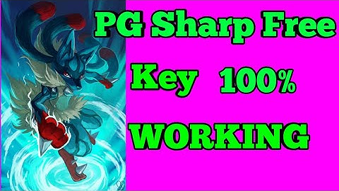 Pg Sharp 100% working key