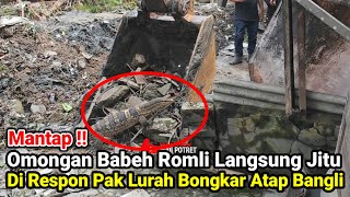 Download Lagu Mantap‼️Akhirnya Omongan Babe Romli Di Respon Pak Lurah Gaul Atap Bangli Di Bongkar MP3