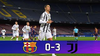 Barcelona Vs Juventus 0-3 All Goals & Highlights 20202021