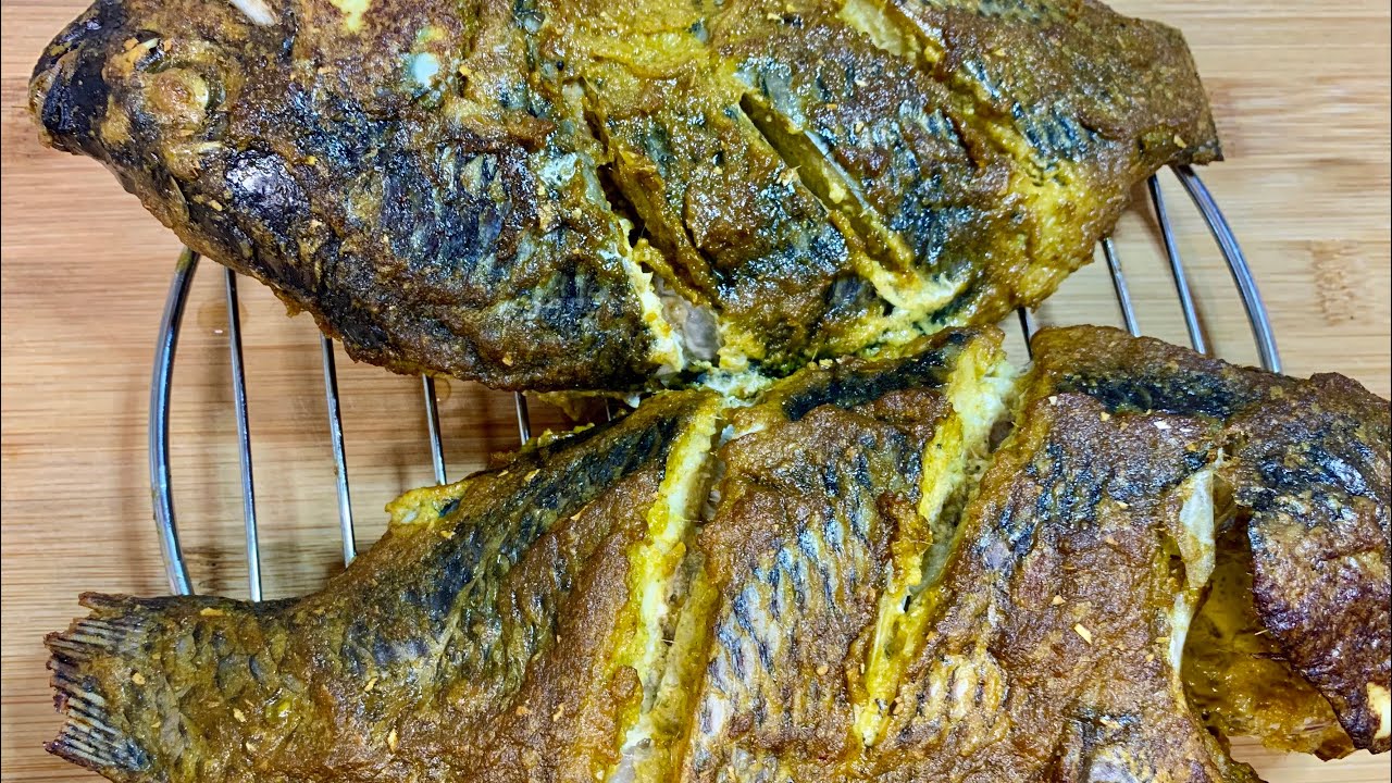 How to make Ghanaian Baked Tilapia Juicy Oven Baked/Grilled Tilapia