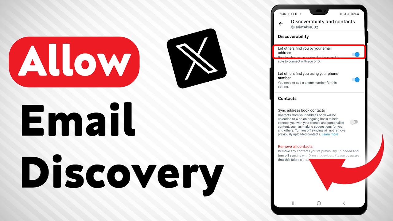 How To Allow Others To Find You By Email In X - Full Guide