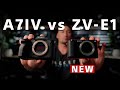 Sony ZV-E1 vs Sony A7IV- Which is best?