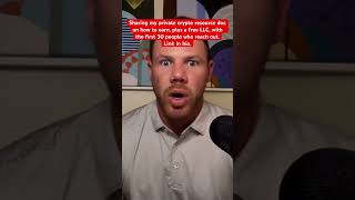 Sharing my private crypto resource doc on how to earn, plus a free LLC, with the first 30 people #xd