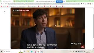 OpenAI CEO, CTO on risks and how AI will reshape society part 5