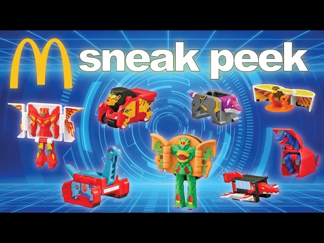 sneak peek 🍔 Robots Japan x McDonald's - YouTube