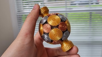 3D Printed Pinnacle Gear Sphere Assembly