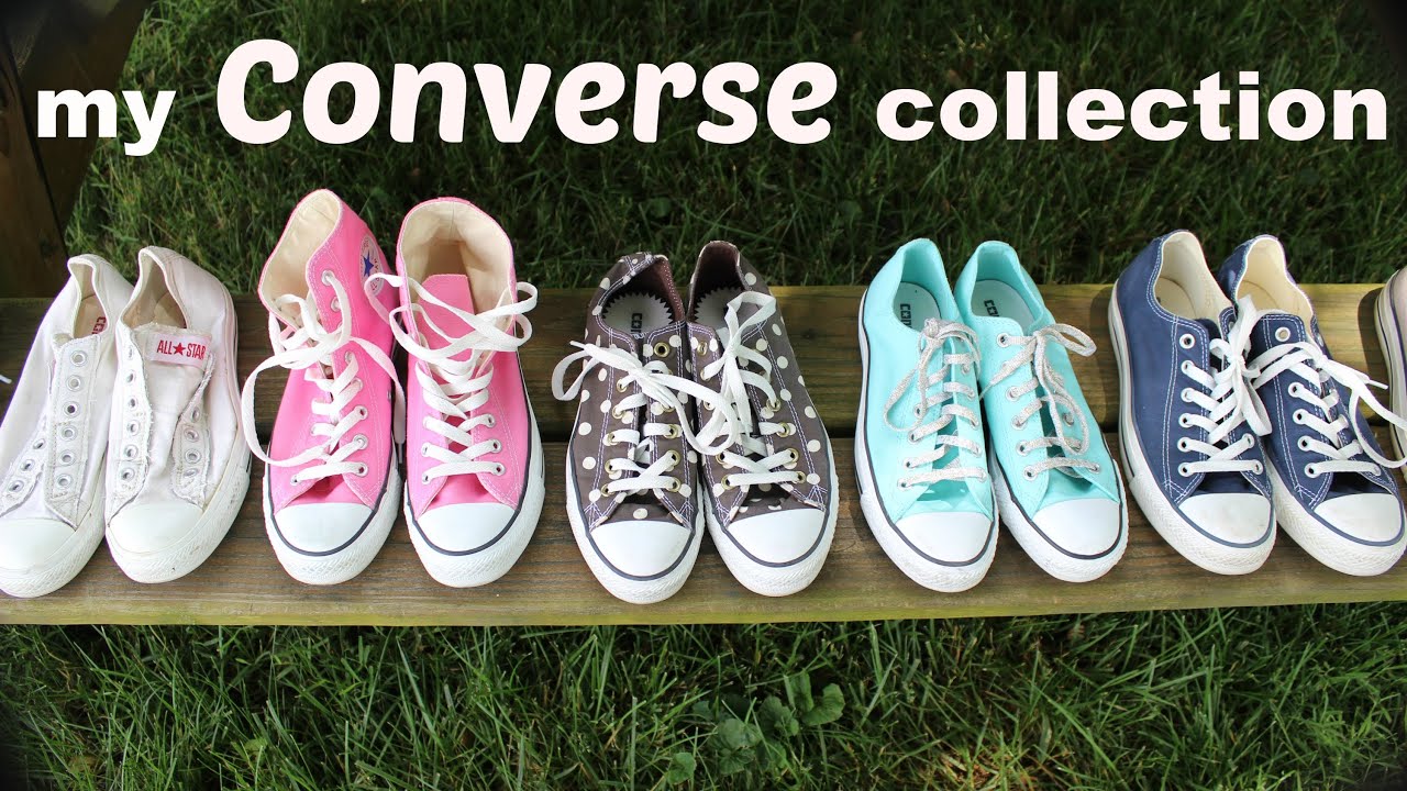 my converse collection