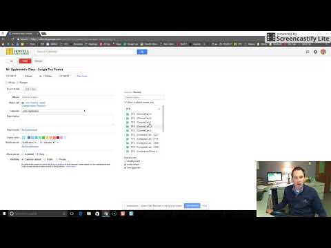 Video Reserving Rooms with Google Calendar - youtube