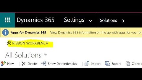 Download and Install ribbon workbench - Dynamics 365 || Use of Ribbon Workbench ||  XRM Tool Box
