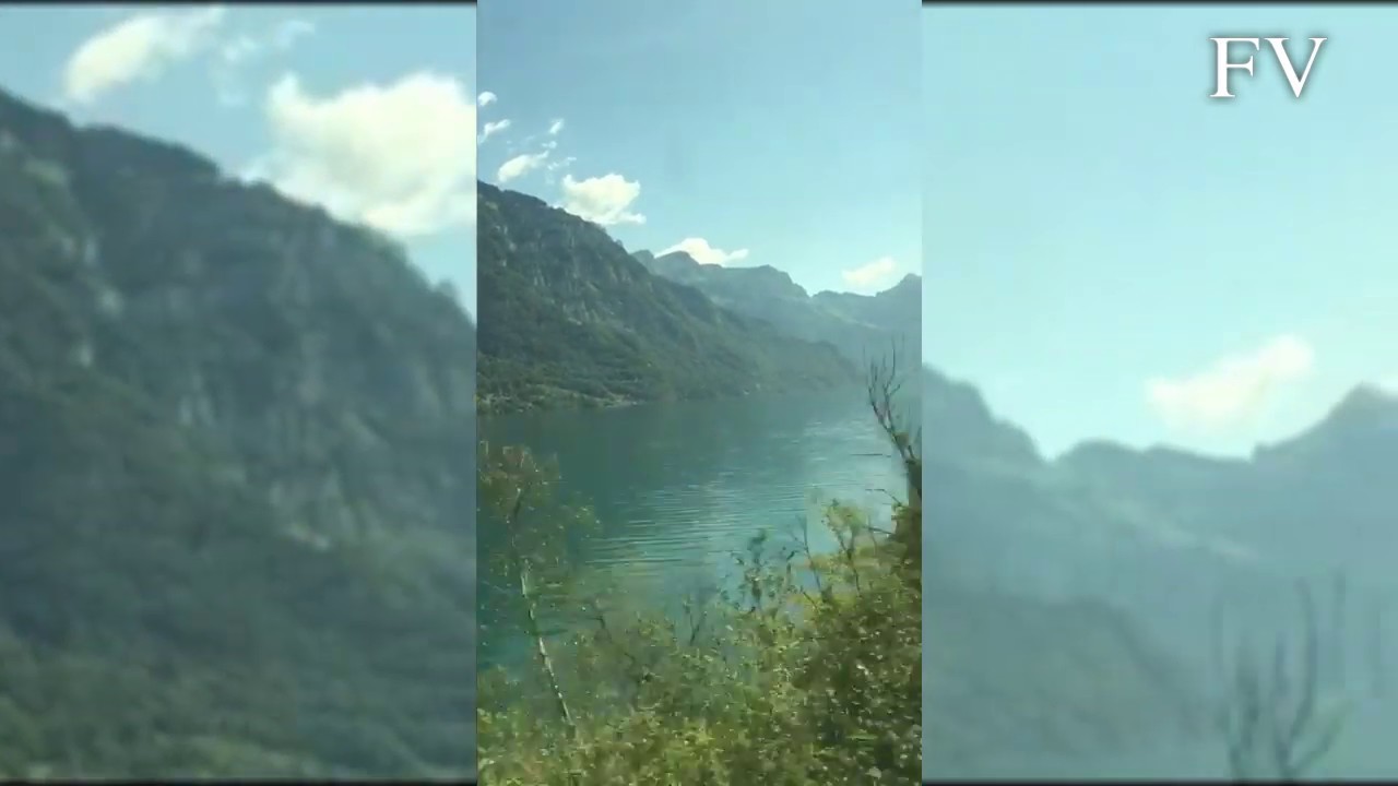 Lago en la frontera entre Suiza y Liechtenstein - YouTube