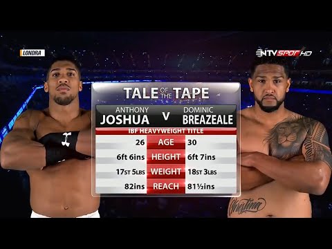 Anthony Joshua - Dominic Breazeale (Türkçe Anlatım)