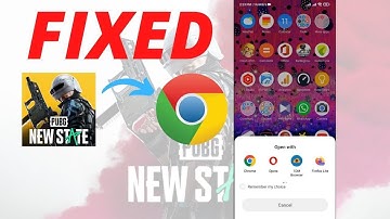 Fix PUBG New State is Redirecting to Browser and Not Opening