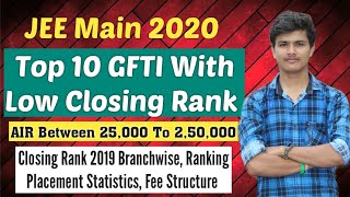 Jee Main 2021 Top 10 GFTI with low percentile | Gfti on low percentile | Abhay Shukla